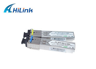 1.25G 1310/1550nm Bidirectional Fiber Optic SFP Transceiver Module Single Mode DOM With SC/LC Connector