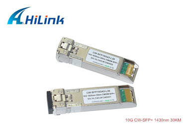 Gigabit Ethernet 10G CWDM SFP+ Optical Transceiver Module 1430nm  Wavelength
