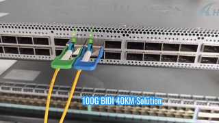 100G BIDI 40KM em Juniper e Cisco Switch