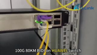 100G BIDI 80KM 1280/1300nm no switch Arista e Huawei