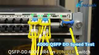 400G QSFPDD DR4 1310nm 500M em Juniper Swirch