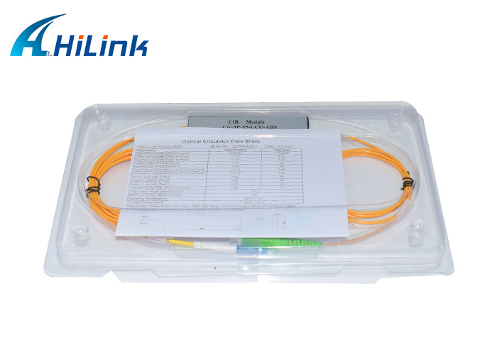 Equipamento circulatório da fibra ótica 3port LC/UPC SC/APC 1550nm do WDM de Cir-3P-55-LCU-ABS