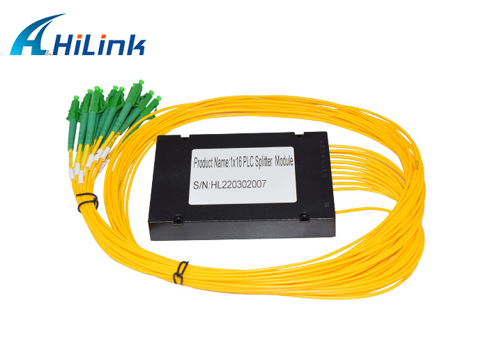Caixa larga do ABS do comprimento de onda 3.0mm da operação do módulo alto do divisor do PLC da confiança 1*16