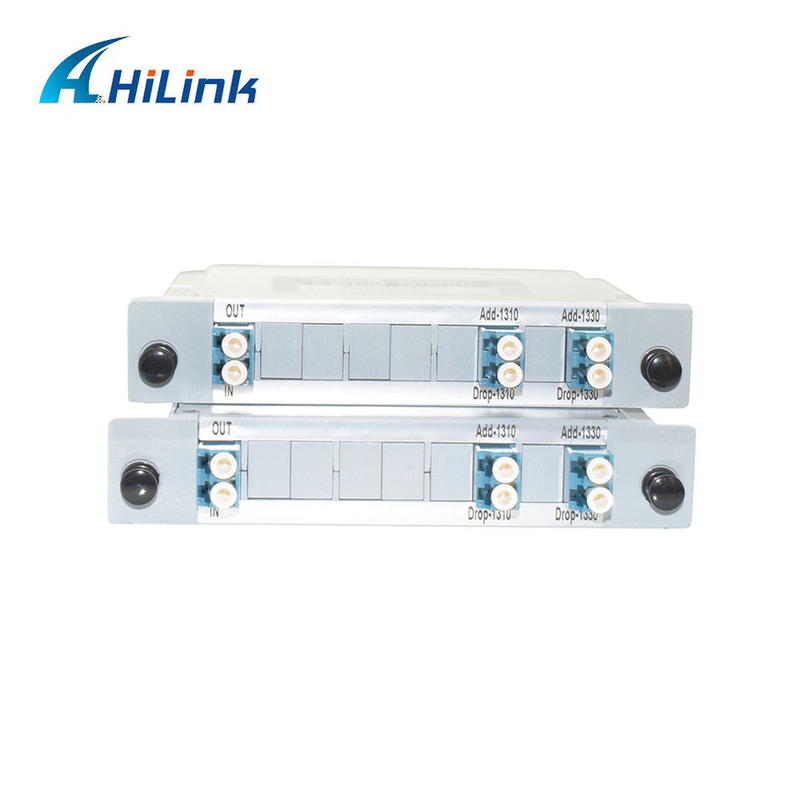 Ótico adicione - o Multiplexer 2CH 4CH 8CH CWDM OADM da gota para o uso flexível da rede de FTTx
