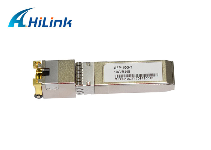 SFP-10G-T aos módulos do RJ45 80M Copper SFP+ compatíveis para Cisco Mikrotik Ubiquiti