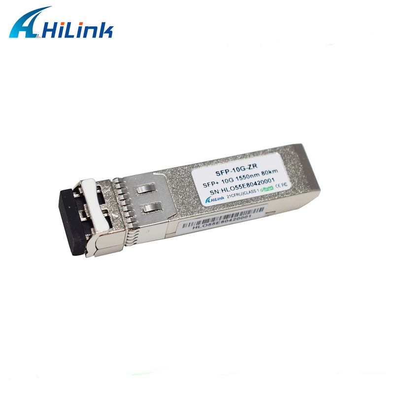 ZR duplo 80KM 1550nm SMF 10GBASE do módulo STM-64 10G de SFP do conector do LC
