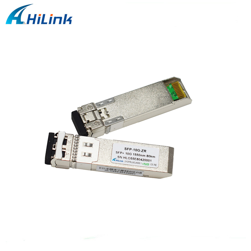 ZR duplo 80KM 1550nm SMF 10GBASE do módulo STM-64 10G de SFP do conector do LC