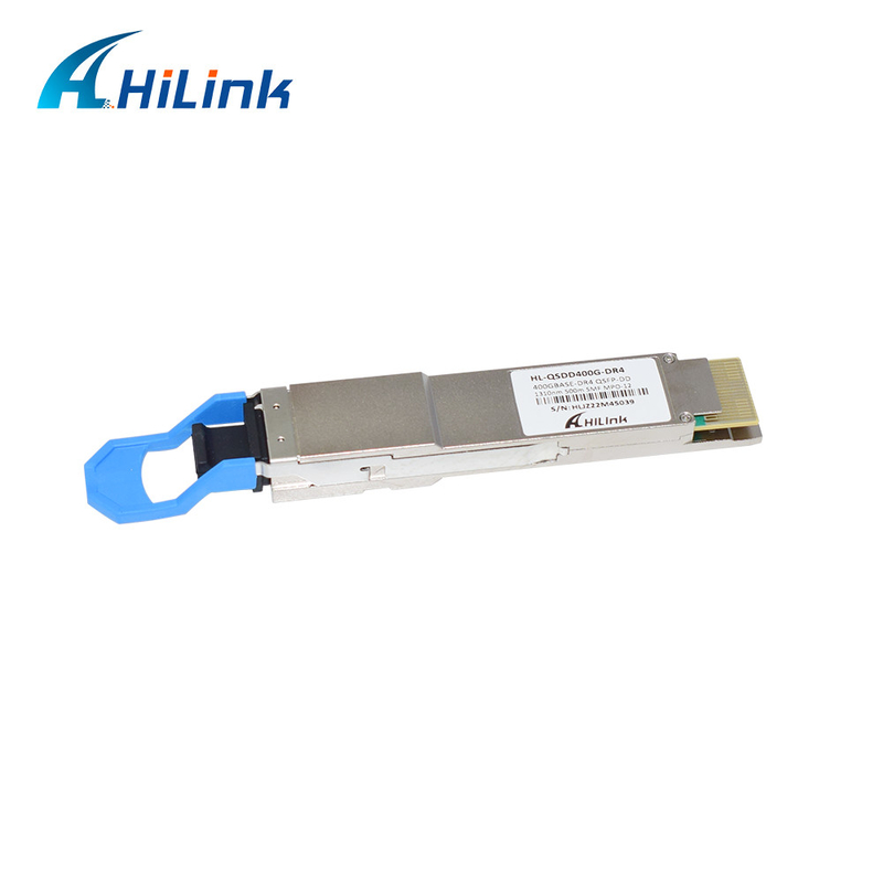 Módulo 400G DR4 PAM4 500M SMF 1310nm MPO-12 do transceptor da fibra ótica do DD de QSFP