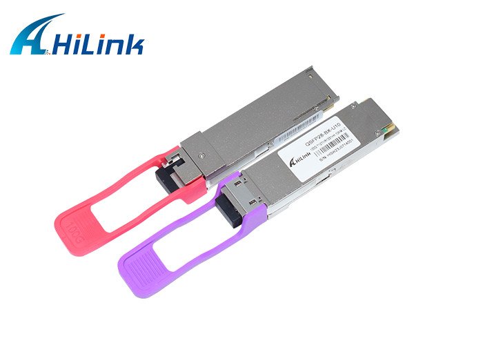 100G QSFP28 PAM4 10km LR BIDI Transceptor Óptico Simplex LC 1271/1331nm SMF DOM