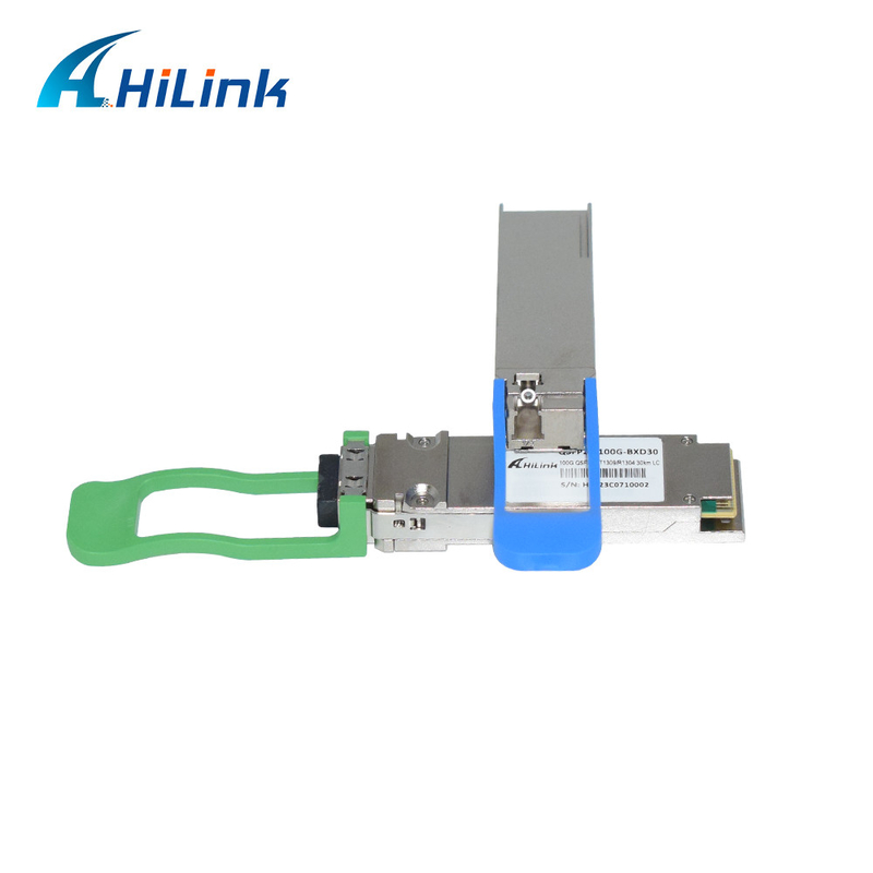 100G QSFP28 Modulo de Transceptor BIDI 40KM 1304/1309nm EML+APD QSFP28-BX-D40 Transceptor