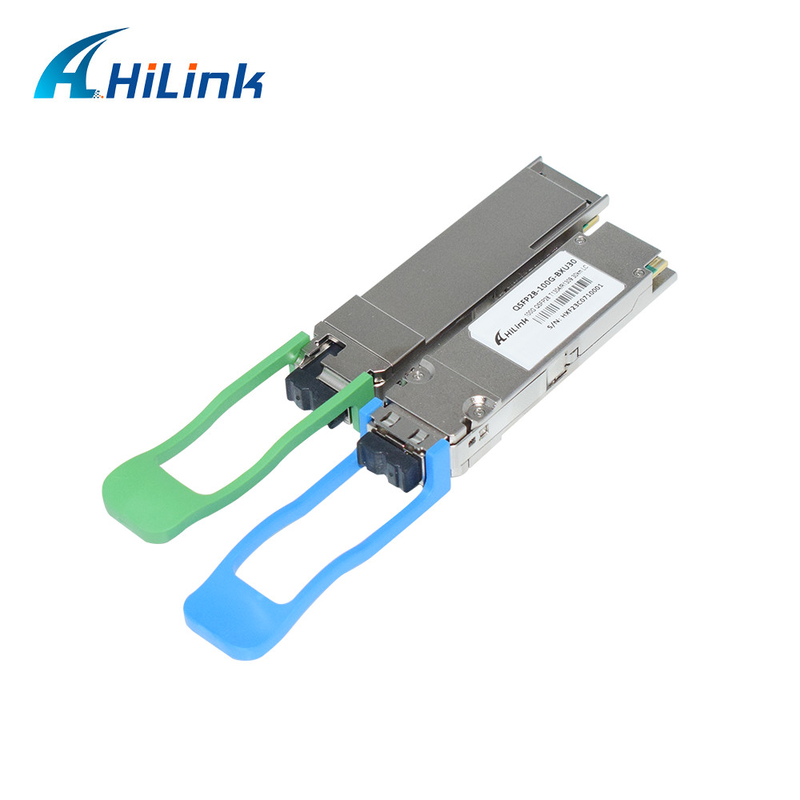 100GBASE-ER BIDI 40KM Simplex LC 1304/1309nm EML+APD QSFP28-BX-D40 Transceptor