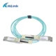 100G AOC 100G a 100G cabo AOC QSFP28 a QSFP28 850nm cabo óptico ativo OM3 OM4