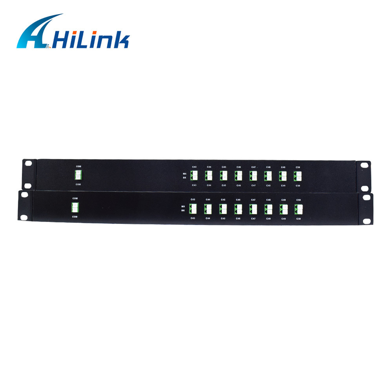 8CH DWDM MUX DEMUX 100GHz 8 canais HL-DW-MUX-8CH LC/APC LC/UPC