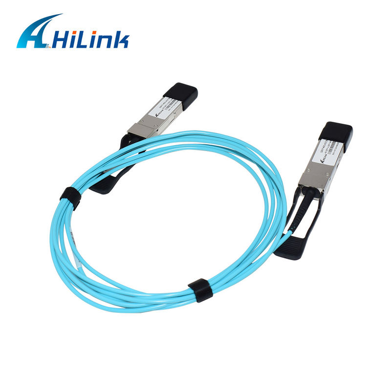 40G QSFP+ para QSFP+ AOC cabo óptico ativo 20M OM3 cabo módulo transceptor óptico