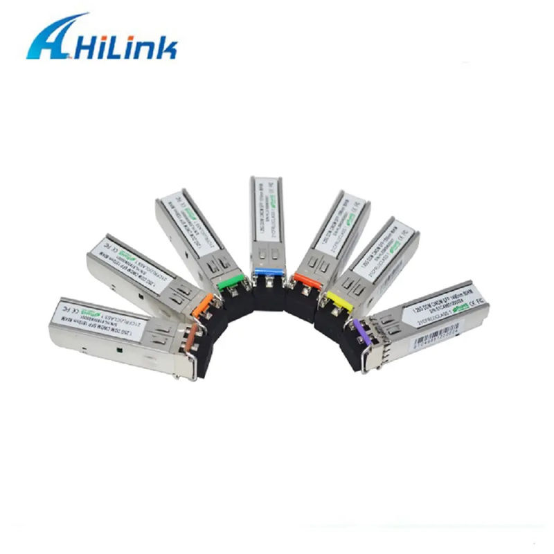 1.25G CWDM 120KM Transceptor CWDM-SFP 1570nm CWDM Óptica a Cores 1000BASE DOM LC SMF