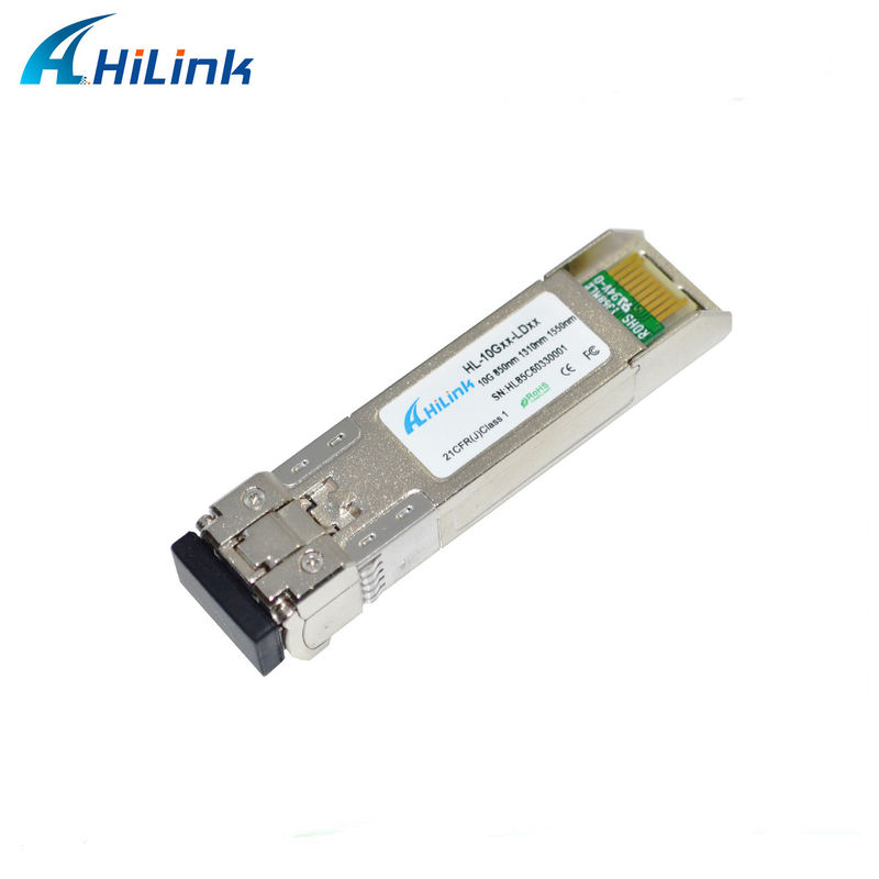 SFP+ 10Gig Ethernet Module 10G SR 850nm 300M LC Duplex DDM Fiber Optic Transceiver para Rede 4G Função WDM para FTTH SFP-10G-SR