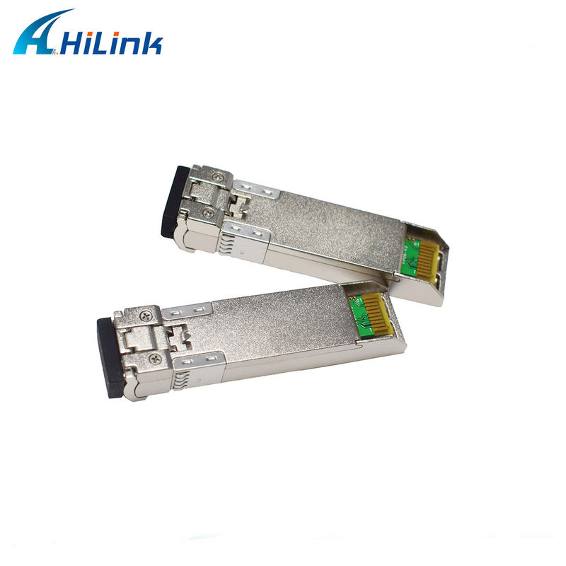80 km Distância SFP 10G SMF 1550nm ZR Duplex LC DDM módulo óptico com transmissor EML