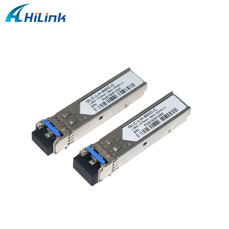 Transceptor de fibra óptica GLC-LX-SMD SFP 1.25G 1310nm 10KM Duplex LC DDM
