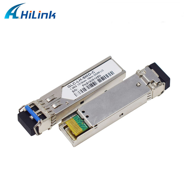 Transceptor de fibra óptica GLC-LX-SMD SFP 1.25G 1310nm 10KM Duplex LC DDM