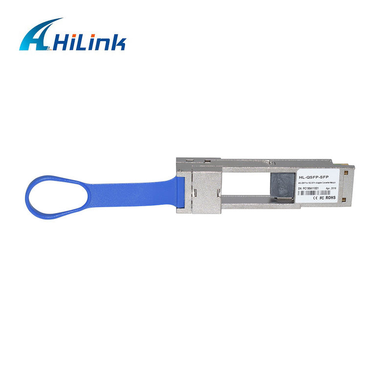 Modulo de transceptor óptico de 40G a 10G QSFP40G-SFP10G 40G QSFP a 10G SFP Adaptador CVR