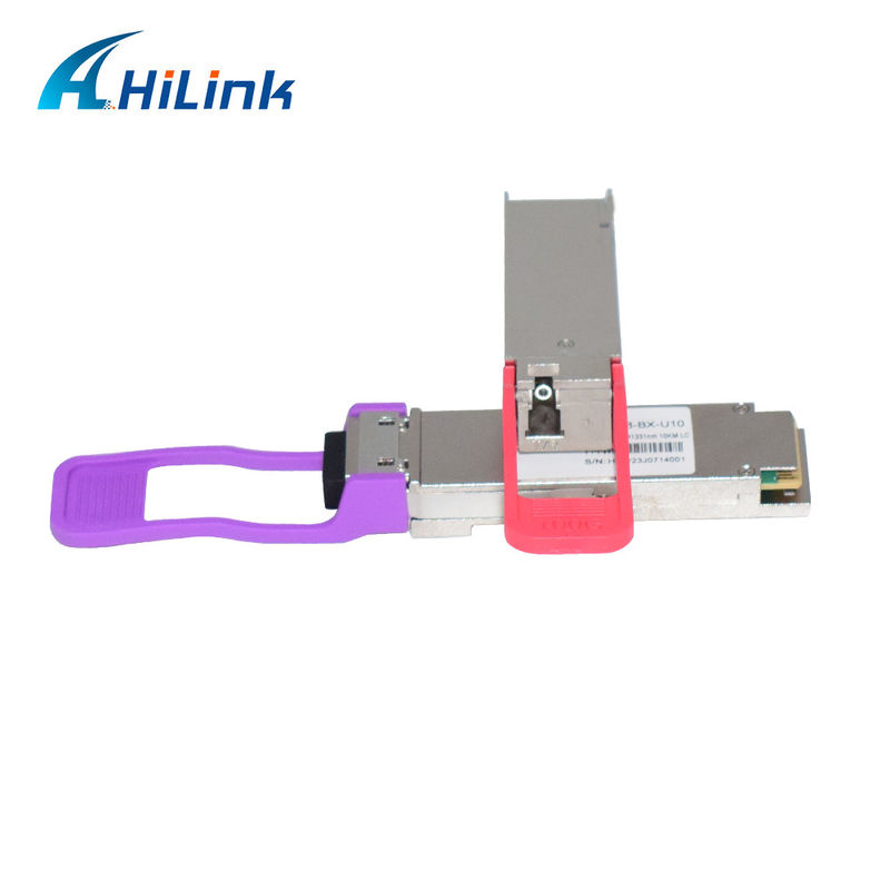 Módulo BiDi 100G base QSFP28 para ambiente de 0 a 70C 10 km e taxa de dados de 20 km