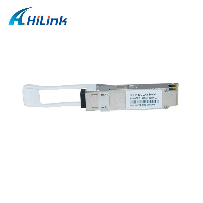 40G 80KM QSFP+ EML+APD LWDM 1295-1304NM Conector LC Modulo Transceptor de Temperatura Comercial