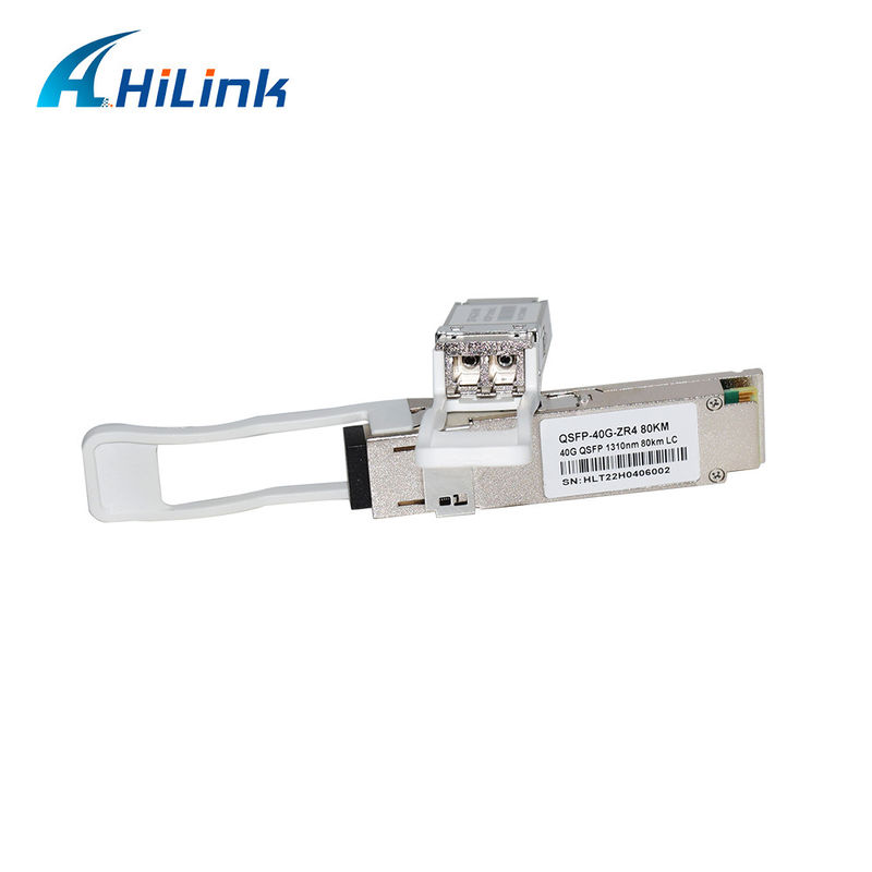40G 80KM QSFP+ EML+APD LWDM 1295-1304NM Conector LC Modulo Transceptor de Temperatura Comercial