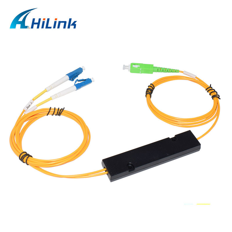 Caixa ABS 3 Portos Circulador, Port1&Port3-LC/UPC, Port2-SC/APC 1310nm/1550nm/1610nm
