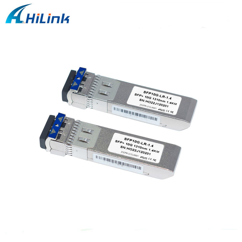 Hilink 10GB SFP + 10G-LRS Transceiver com 3 anos de garantia 1310nm Dual LC Connector 1.4KM SMF Comunicação & Produto de rede