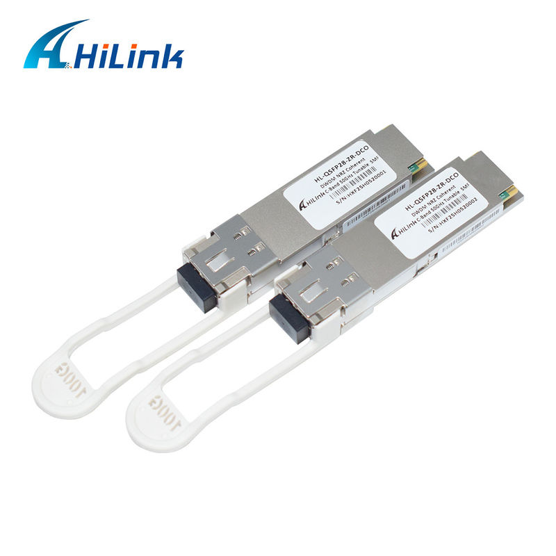 100G ZR QSFP28 Transceptor Óptico Digital Coherente A Solução Ultimate para Transceptores de Fibra Óptica