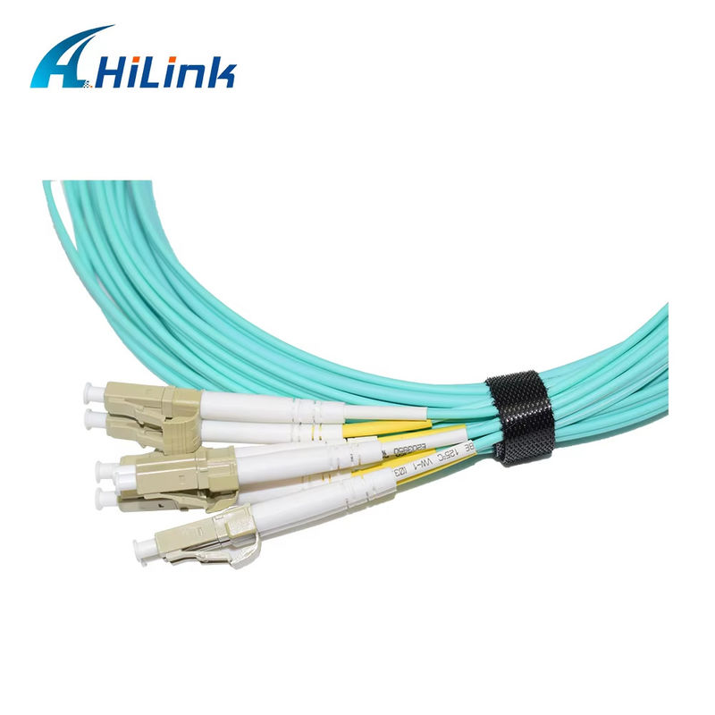 Cabo Óptico Ativo Breakout 40G QSFP+ para 8xLC AOC 3M para Distâncias Muito Curtas