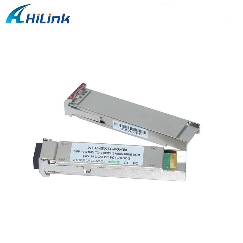 Módulo Óptico XFP 10G Ethernet WDM BIDI ER 40KM 1270/1330 de Alta Qualidade, Equipamento de Fibra Óptica