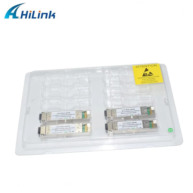 Módulo Óptico XFP 10G Ethernet WDM BIDI ER 40KM 1270/1330 de Alta Qualidade, Equipamento de Fibra Óptica