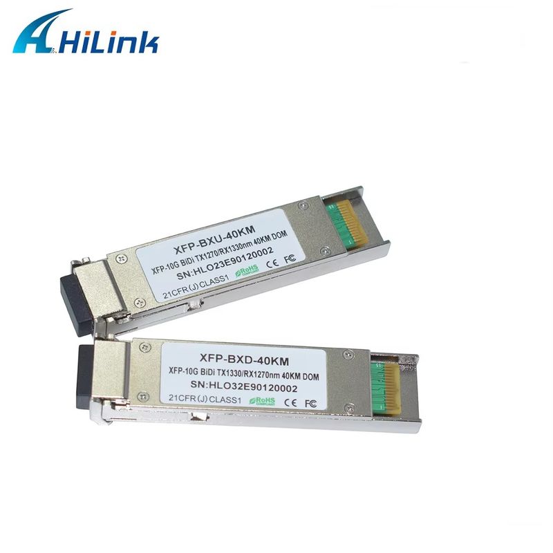 Módulo Óptico XFP 10G Ethernet WDM BIDI ER 40KM 1270/1330 de Alta Qualidade, Equipamento de Fibra Óptica