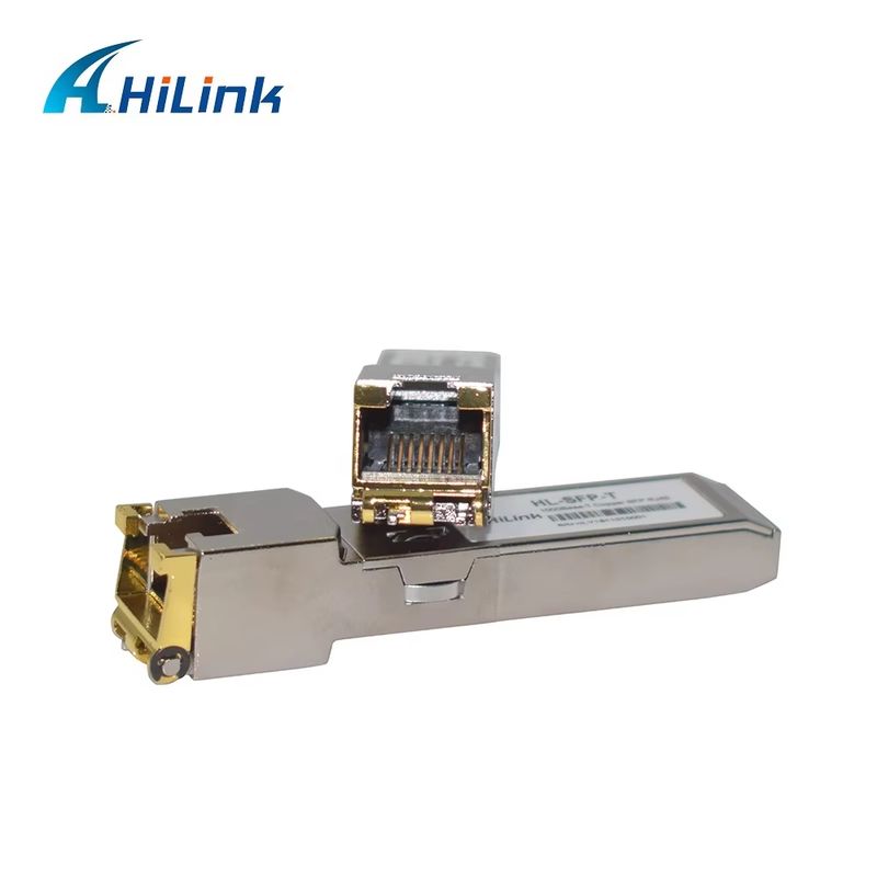 HL-SFP-T Transceptor SFP de Cobre 1000BASE-T e 10/100/1000BASE-T com Taxa de Dados e Temperatura de 0 a 70C