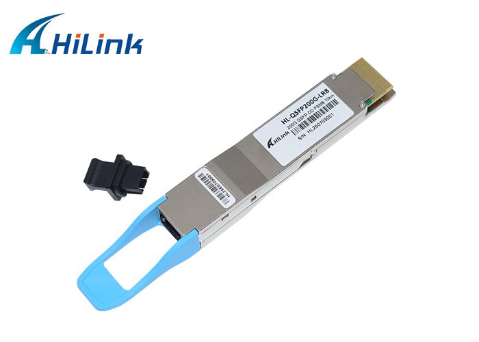 10km 200G QSFP DD PSM8 Transceptor óptico MPO16 com comprimento de onda DDM/DOM 1310nm para integração de rede sem conexões