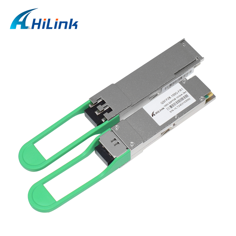 HL-QSFP28-100G-80 100Gb/s QSFP28 BiDi 80km Transceptor Hot Pluggable Simplex LC Connector EML+PIN com SOA Modo único DDM