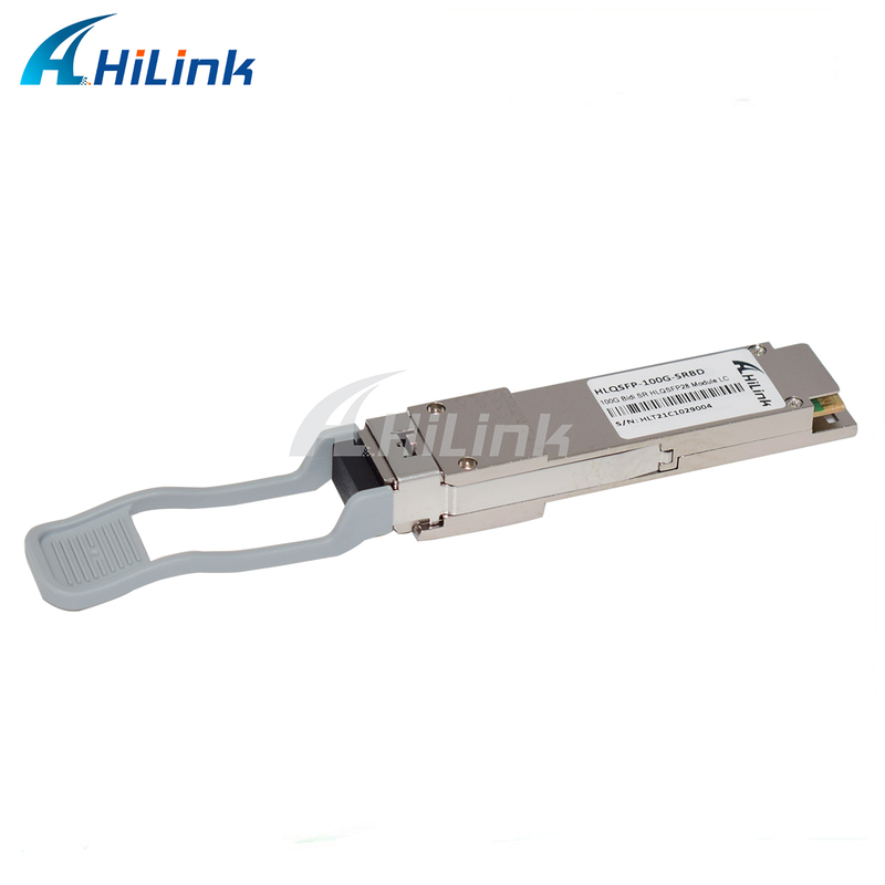 100G QSFP28 SRBD 100m Bi-Di Duplex LC Hot Pluggable 850/900nm VCSEL PAM4 2x50G Multimodo