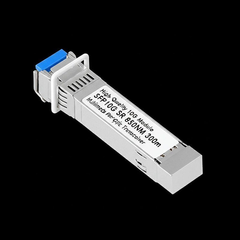 Módulo SFP+ Multimodo 10Gbps 850nm 300m, Transceptor de Fibra Óptica Hot-pluggable com Função DDM