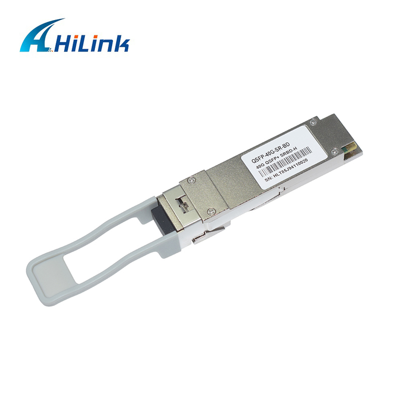 Módulo de Fibra Óptica QSFP+ 40Gb/s 100m Bi-Di Duplex LC Hot Pluggable 850/900nm MMF
