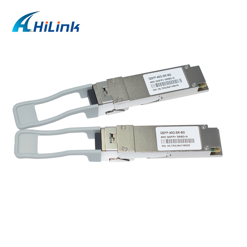 Módulo de Fibra Óptica QSFP+ 40Gb/s 100m Bi-Di Duplex LC Hot Pluggable 850/900nm MMF