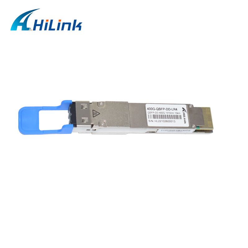 Transceptor Óptico Hilink 400Gb/s QSFP-DD LR4 10km SMF Duplex LC compatível com RoHS