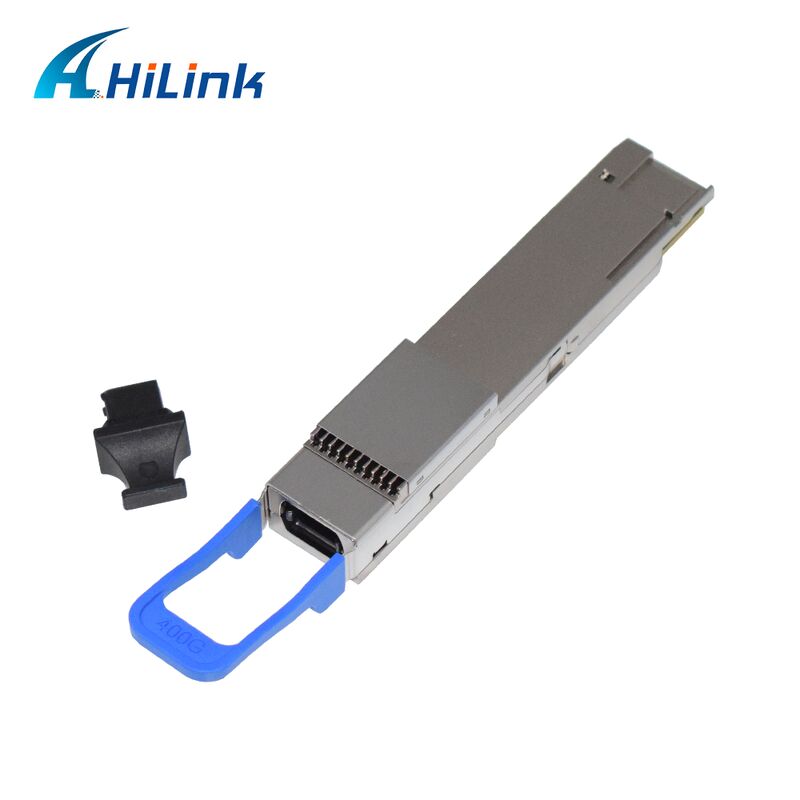 Módulo Transceptor Óptico Hilink HL-400G-QDD-DR4 400Gb/s 500M QSFP-DD DR4 MPO-12 Compatível