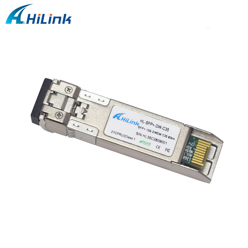 10G SFP+ Transceptor DWDM 80km 100km CH17~61 120km CH20~55 100GHz Temperatura comercial industrial