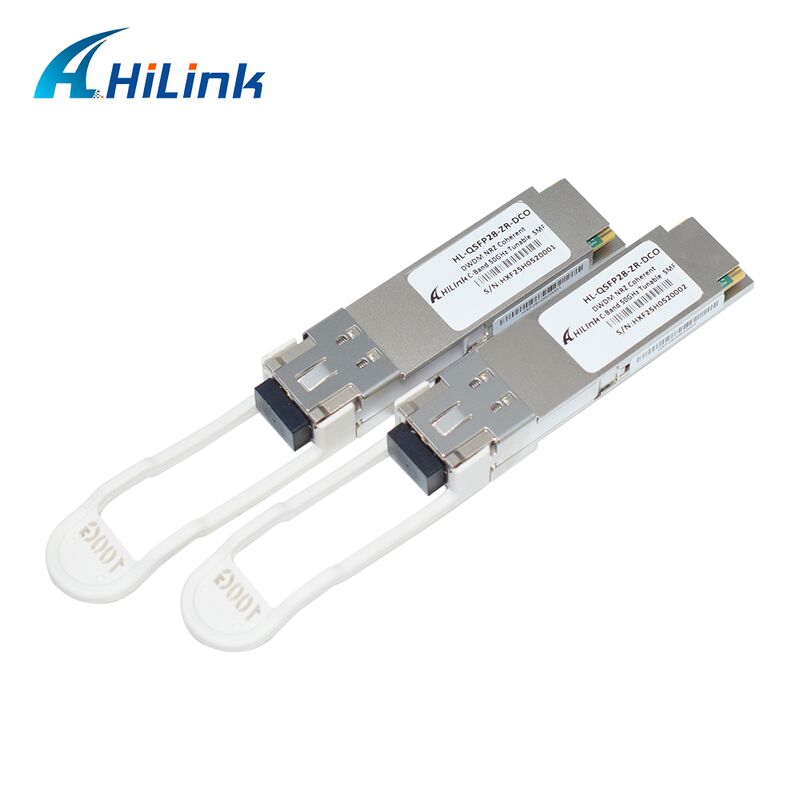 HL-QSFP28-DCO 100G ZR QSFP28 Transceptor de Óptica Coerente Digital com Distância de Transmissão de 80km