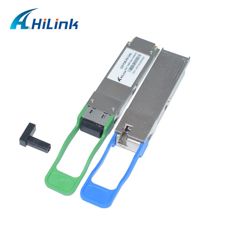 Hilink QSFP28-BX-UD40 100G BiDi Transceiver Óptico com Distância de 40 km para Aplicações de Data Center