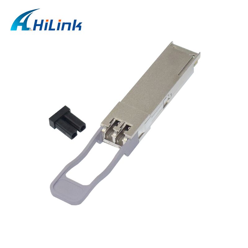 Hilink 100G QSFP28 Modulo de Transceptor Óptico com Distância de 100 km Taxa de Dados 100G e Conformidade ZR4+