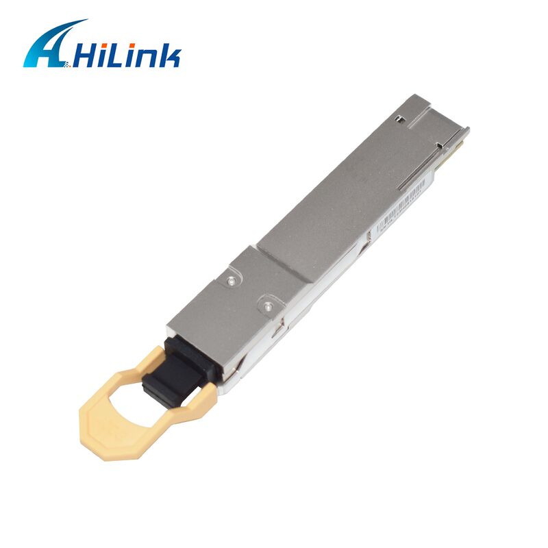 Hilink QSDD-400G-SR 400G QSFP56-DD SR8 Transceptor óptico com taxa de dados 400G, comprimento de onda 850nm e distância de 100m