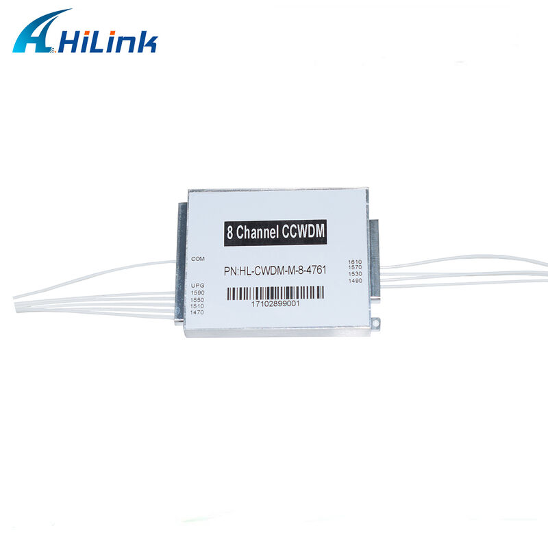 Customizable 8 Channel Mini Small CWDM Mux Demux Module CCWDM Multiplexer with Ultra-Low Loss