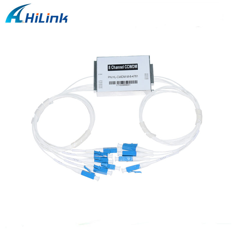 Customizable 8 Channel Mini Small CWDM Mux Demux Module CCWDM Multiplexer with Ultra-Low Loss